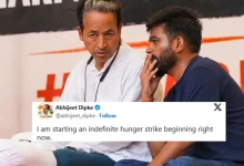CJP Chief Abhijeet Dipke Launches Indefinite Hunger Strike After Sonam Wangchuk Is Hospitalised