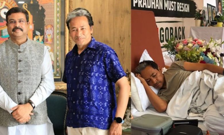 From Allies to Adversaries: Inside the Fallout Between Dharmendra Pradhan and Sonam Wangchuk