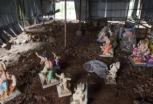 Ganesh Idols' Immersion Before The Festival: The Rain Affected Several Idol Makers In Pen, Maharashtra