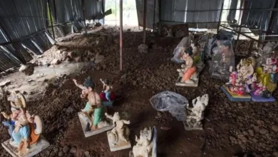 Ganesh Idols' Immersion Before The Festival: The Rain Affected Several Idol Makers In Pen, Maharashtra
