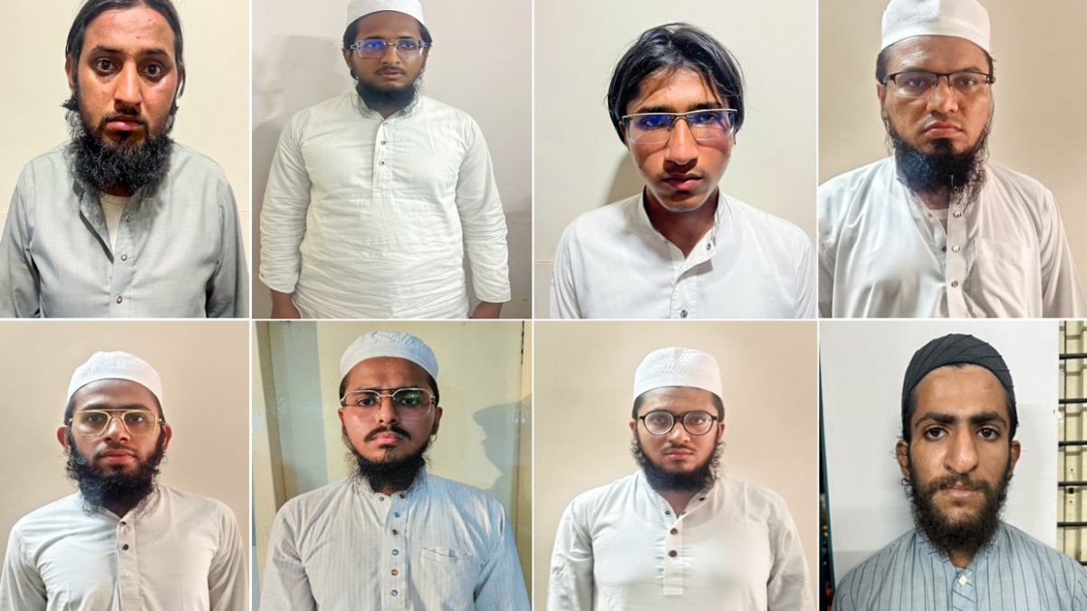 Gujarat ATS Busts Jaish-e-Mohammed Network, 8 Terror Operatives Held in Joint Crackdown