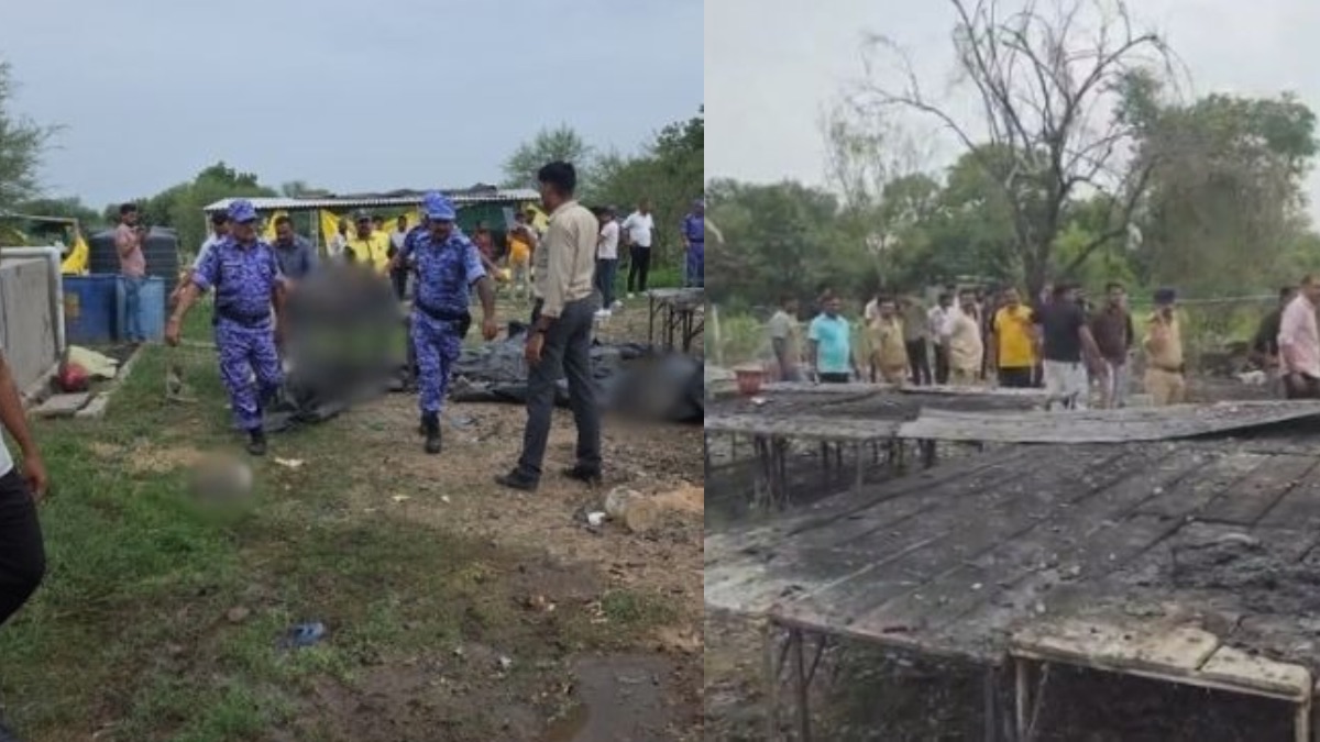 Massive Fire At Firecracker Factory In Ahmedabad's Vastral, 10 Feared Dead, 15 Injured