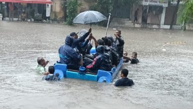 Surat Drenched by Torrential Rain as 10 Inches Lash City; Waterlogging Brings Traffic to a Standstill