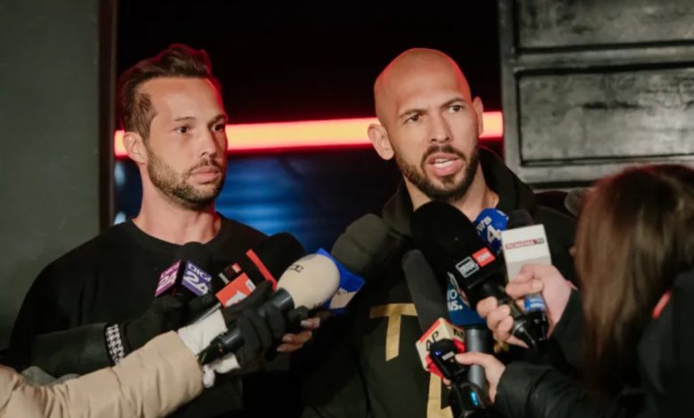 Tate Brother's Arrested in Miami as UK Seeks Extradition on Rape, Trafficking Charges