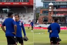 WATCH: Sanju Samson Seen in Animated Chat With Gautam Gambhir After Missing Out on India XI for 2nd T20I vs England