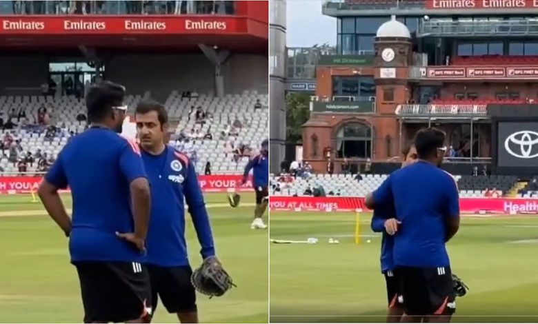 WATCH: Sanju Samson Seen in Animated Chat With Gautam Gambhir After Missing Out on India XI for 2nd T20I vs England