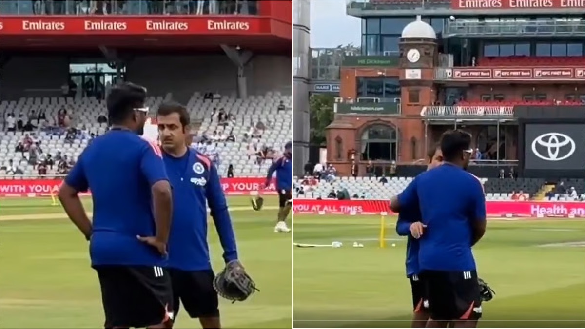WATCH: Sanju Samson Seen in Animated Chat With Gautam Gambhir After Missing Out on India XI for 2nd T20I vs England