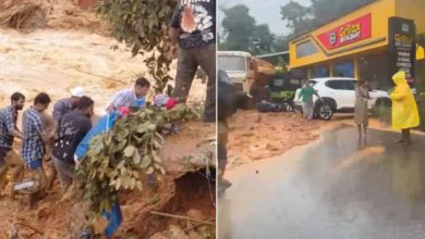Wayanad Landslide: 3 Dead, 7 Missing After Massive Mudslide Hits Tunnel Construction Site in Kerala