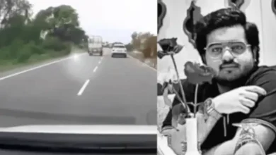 Dashcam Captures Final Moments Before Atiq Ahmed’s Son Aban Dies In Jhansi Crash
