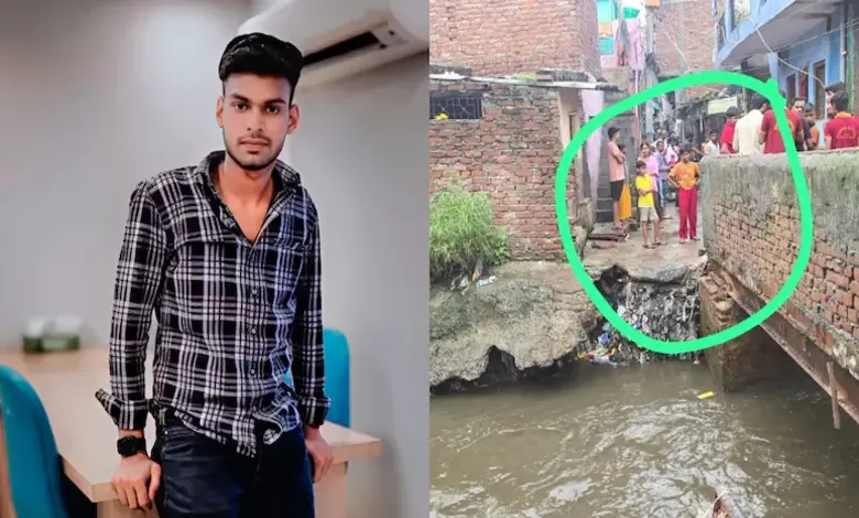 Delhi Rain Tragedy: 18 Year Old Swept Into Open Drain, Family Waits For News
