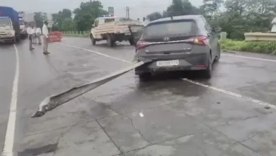 'It Went Straight Through The Car': Doctor Couple Survives Horrific Guardrail Crash On Mumbai-Ahmedabad Highway