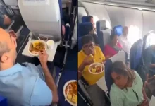 Viral Video of Family Feast on IndiGo Flight Triggers Debate Over Onboard Manners