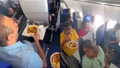 Viral Video of Family Feast on IndiGo Flight Triggers Debate Over Onboard Manners