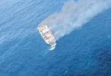 Ferry Catches Fire In Indonesia, 1 Dead, 172 Rescued