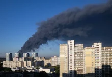 Russian attack on warehouse near Ukraine’s Kyiv kills at least 37