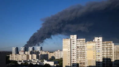 Russian attack on warehouse near Ukraine’s Kyiv kills at least 37