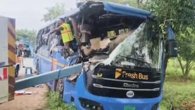 Bus Crashes Into Container In Telangana, 6 Dead, Several Injured