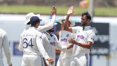 Manav Suthar Takes Four Wickets in 10 Balls as India Beat Sri Lanka by 165 Runs