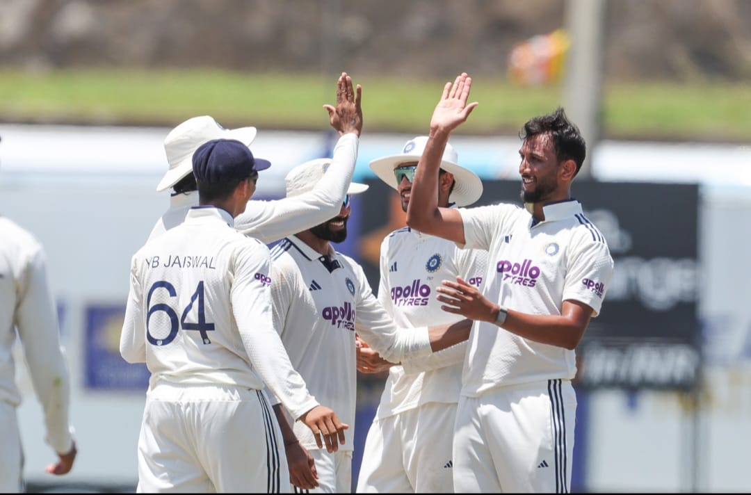 Manav Suthar Takes Four Wickets in 10 Balls as India Beat Sri Lanka by 165 Runs