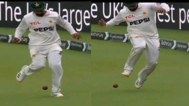 Pakistan Fielder Mocked for ‘Playing Football’ During England Test: Social Media Erupts