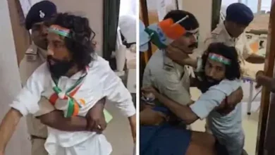 Tiranga Yatra Turns Tense In Ranchi As Protest Leader Devendra Mahto Is Stopped By Police
