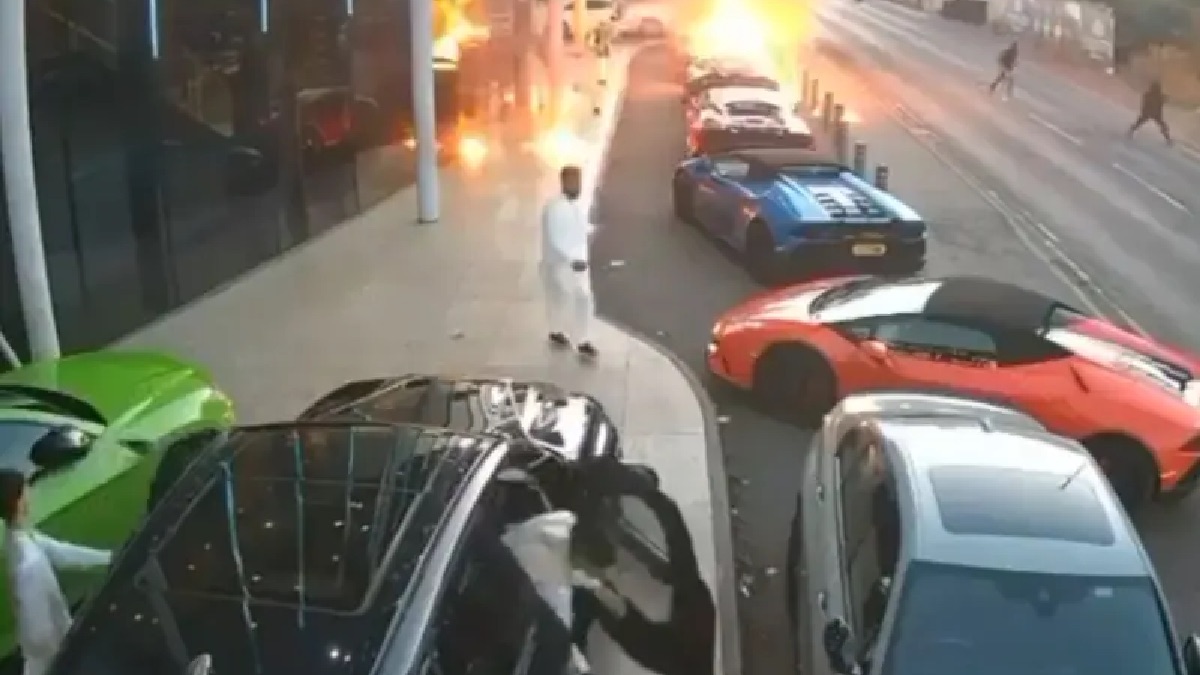WATCH: Ferrari, McLaren Petrol-Bombed At Pakistani Wedding In Birmingham, CCTV Footage Captures Scary Visuals
