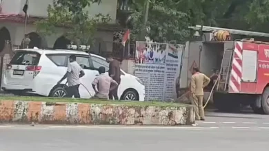 Fire Brigade Or Car Wash? BJP MLA’s Innova Video Sparks Row In Singrauli