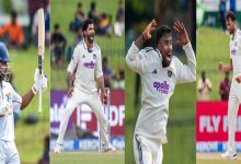 India Troubled by Rain and Sri Lanka’s Lower-Order Batters