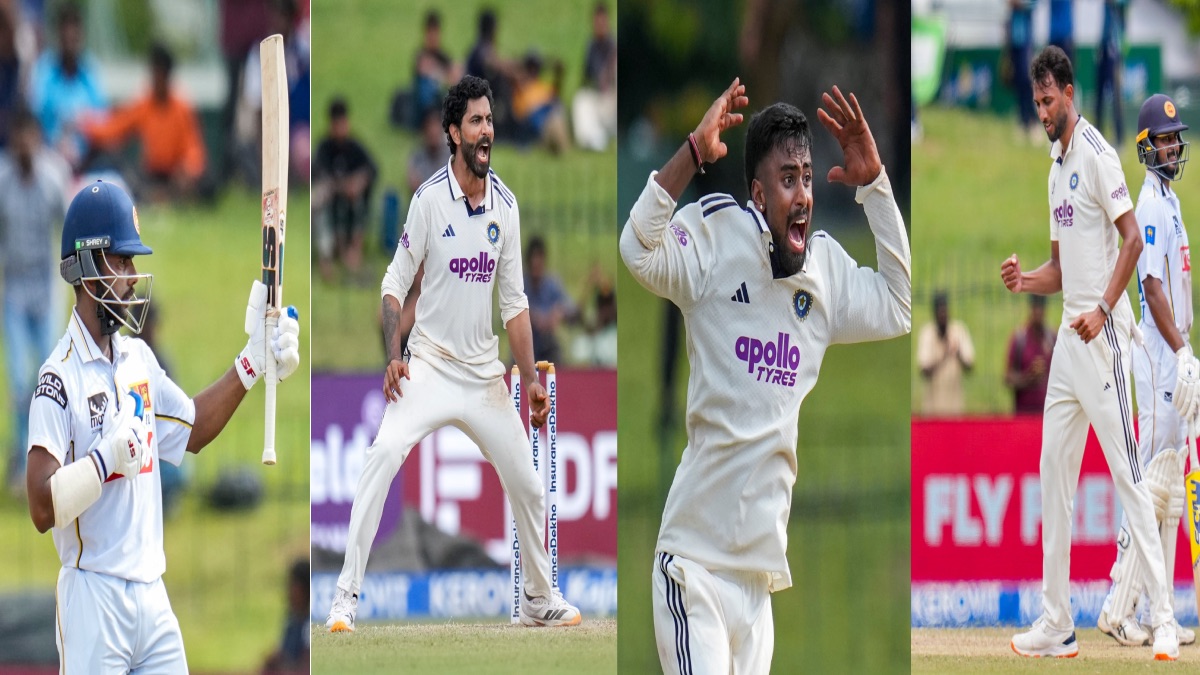 India Troubled by Rain and Sri Lanka’s Lower-Order Batters