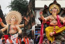 Mumbai's Ganesh Aagman Sohlas Begin: Parel's Iconic Pandals Welcome Bappa, Idols Set to Travel to Gujarat
