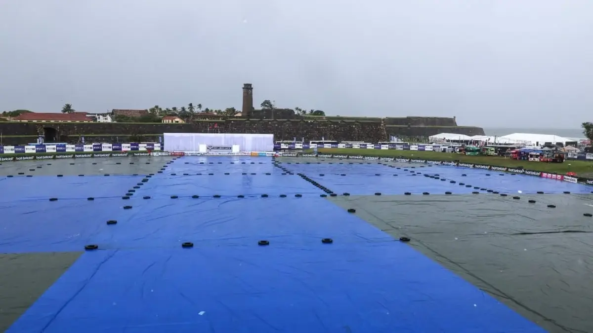 First Test: Padikkal Shows His Class, Then Rain Plays Spoilsport