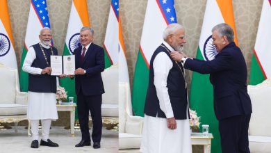 Order of 'Oliy Darajali Dustlik': PM Modi Conferred With Uzbekistan's Highest State Honour