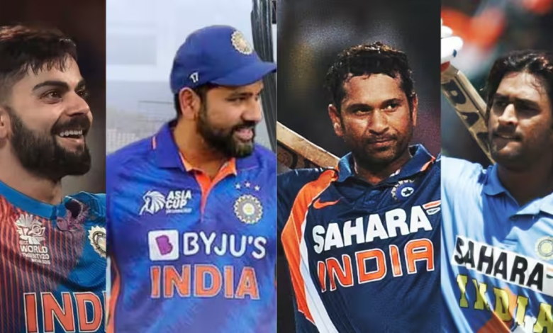 5,000 ODI Matches Completed: Know the Unique Records Held by Sachin, Rohit, Virat and Others