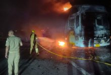 Nine Killed as Tourist Bus Catches Fire on Yamuna Expressway in Greater Noida
