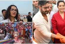 Ajay Devgn Hits Juhu Beach With A Different Kind Of Mission