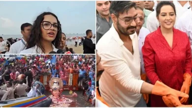 Ajay Devgn Hits Juhu Beach With A Different Kind Of Mission