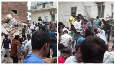 Delhi Building Collapse: Rescue Teams Race Against Time As Students Feared Trapped