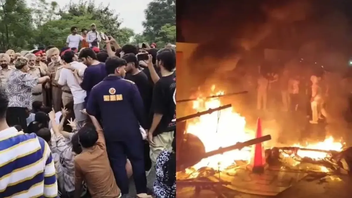 LPU Protest Erupts Over Rape Allegation: Students Clash With Authorities