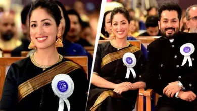 Black Is The New Gold: Yami Gautam And Aditya Dhar Twin At National Awards Ceremony