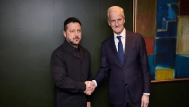 Zelenskyy Plane 'Almost' Hit By Drone: Norwegian PM
