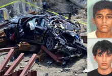 Mumbai Coastal Road near Lotus Jetty, site of the fatal BMW crash involving four students
