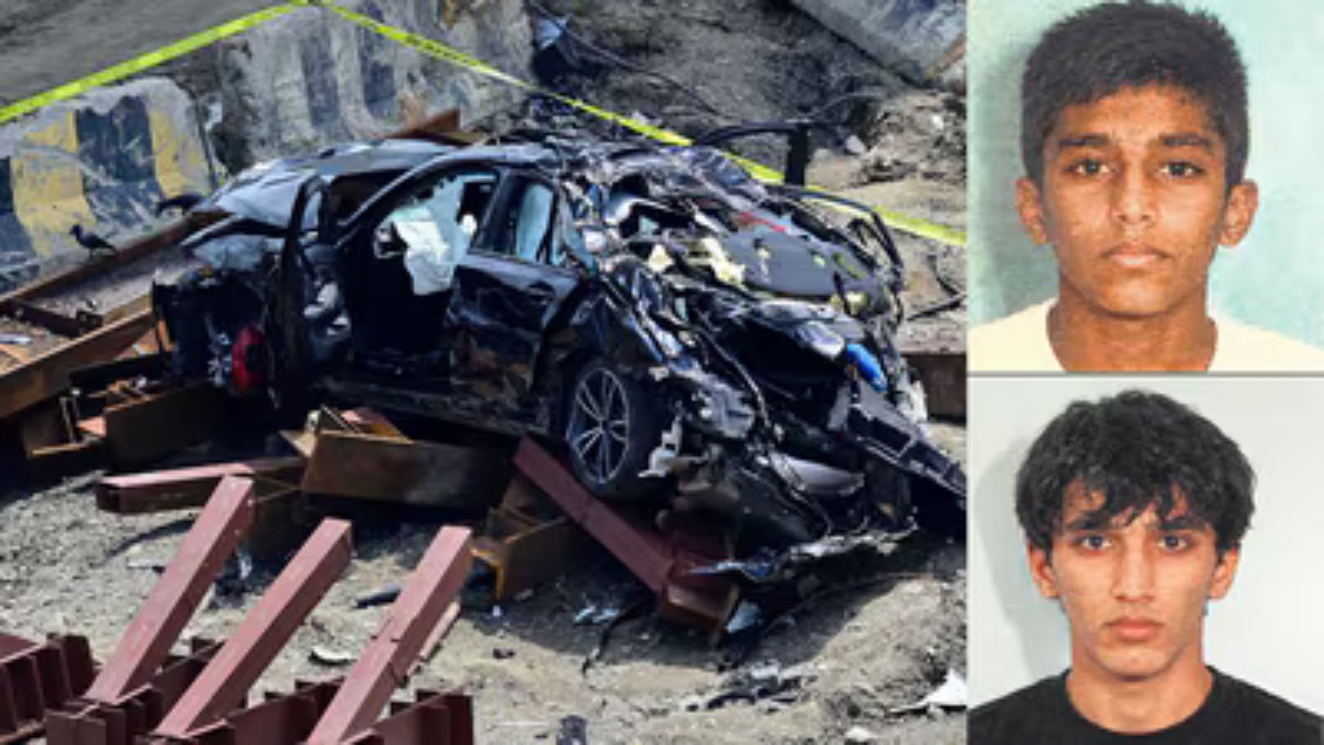 Mumbai Coastal Road near Lotus Jetty, site of the fatal BMW crash involving four students