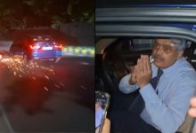 Viral Video: Car Drags Motorcycle for Several Metres in Delhi's RK Puram; 73-Year-Old Driver Held