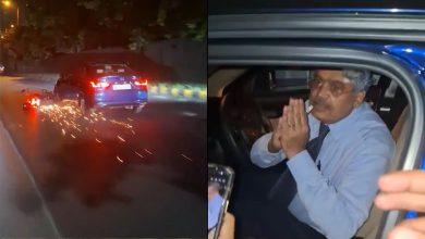 Viral Video: Car Drags Motorcycle for Several Metres in Delhi's RK Puram; 73-Year-Old Driver Held