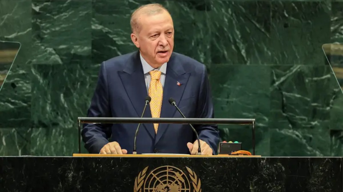 Erdogan Raises Kashmir Issue Again at UNGA, Calls for Dialogue Under UN Charter