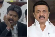 Vijay’s Jaw Gesture Row Explodes As Stalin Fires Back With His Emergency Era Ordeal