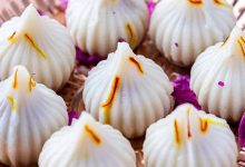 Traditional ukadiche and fried modaks prepared by women's self-help groups for BMC's Modak Mahotsav 2026