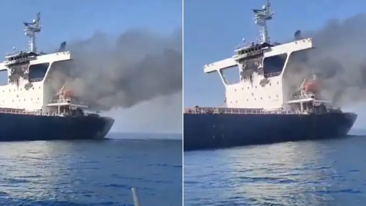 MV Cape Dao vessel attacked near Strait of Hormuz Oman