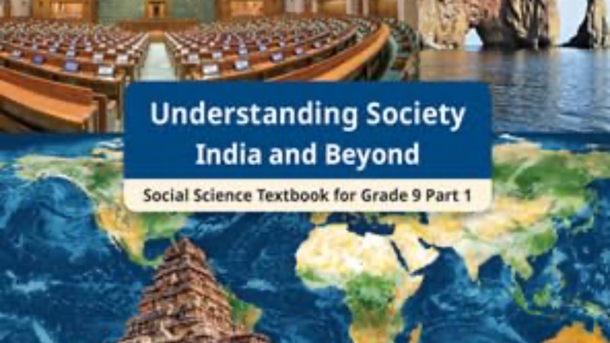 Cover of NCERT's Class 9 Social Science textbook "Understanding Society: India and Beyond", Part 2