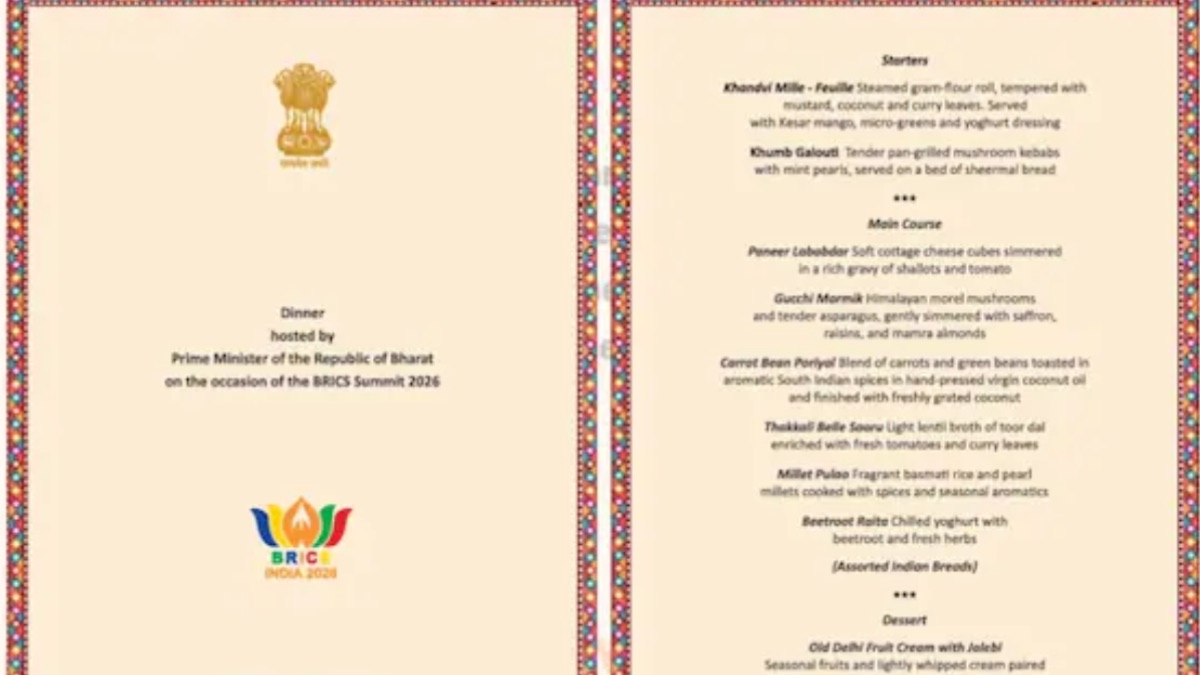 PM Modi's BRICS Dinner Menu: Khandvi to Jalebi, Full List